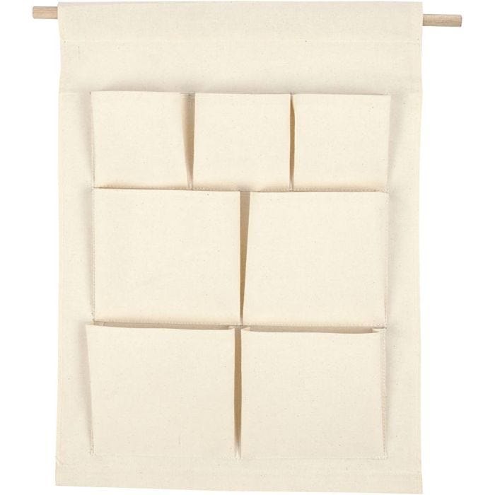 Organizzatore pensile, H: 46 cm, L: 34 cm, natural chiaro, 1 pz