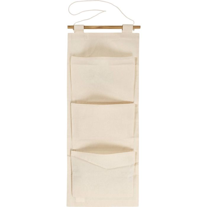 Organizzatore pensile, H: 75 cm, L: 30 cm, 145 g, natural chiaro, 1 pz