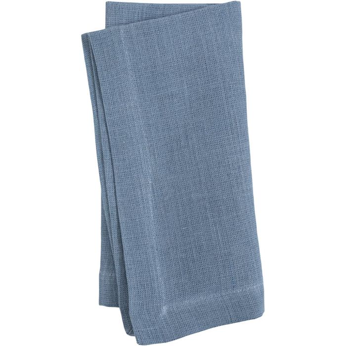 Tovagliolo in tessuto, misura 42x42 cm, 185 g, blu colomba, 2 pz/ 1 conf.