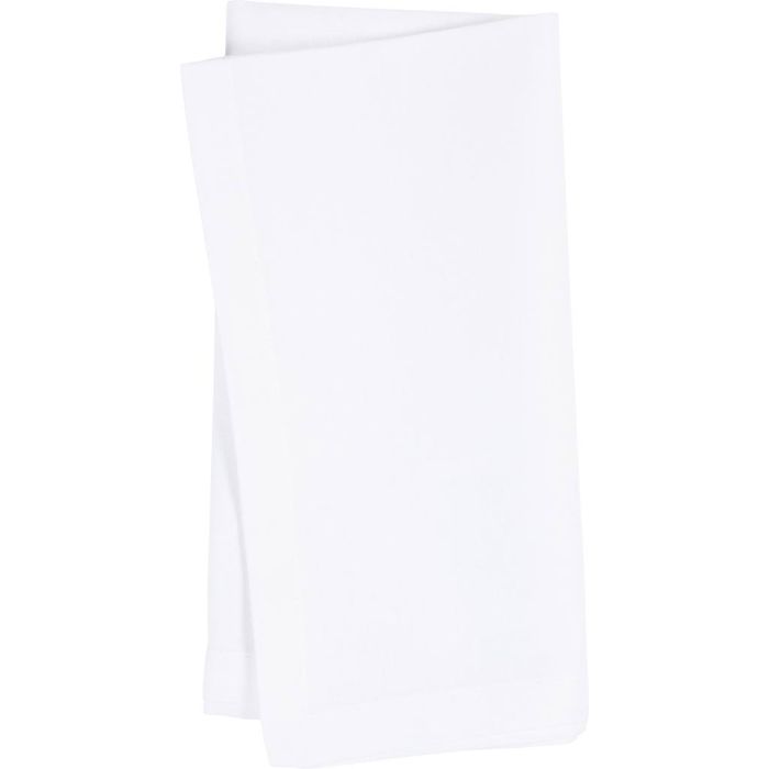Tovaglioli in tessuto, misura 42x42 cm, 145 g, bianco, 4 pz/ 1 conf.