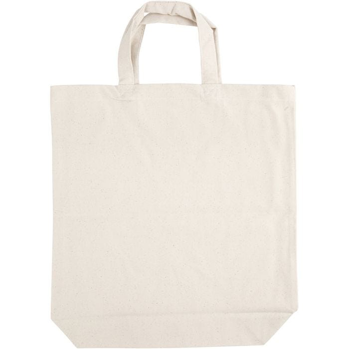 Shopping bag , misura 39x44x10 cm, 310 g, natural chiaro, 1 pz