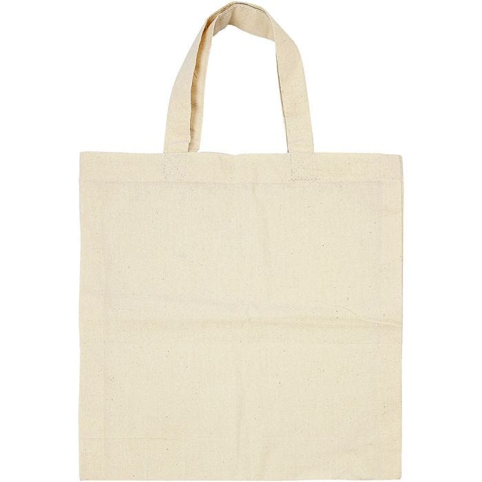 Borsa della Spesa, misura 27,5x30 cm, 135 g, natural chiaro, 5 pz/ 1 conf.