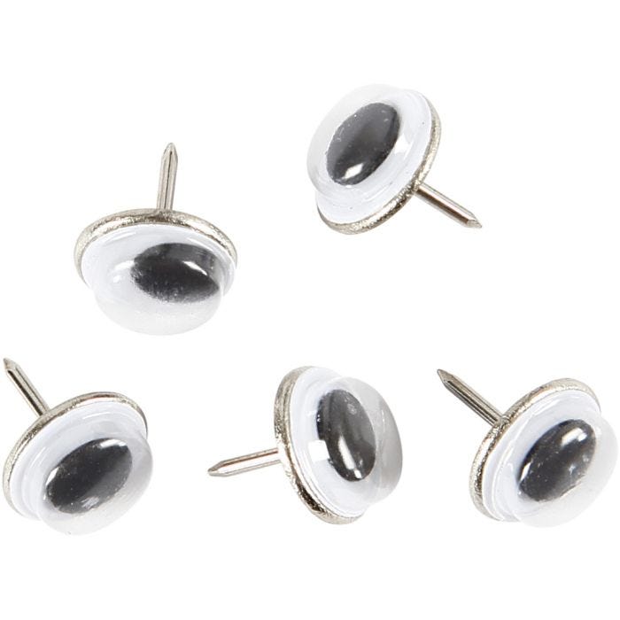 Occhi Mobili, diam 10 mm, 25 pz/ 1 conf.
