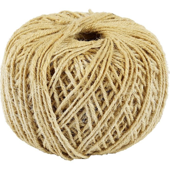 Spago di lino, 2 mm, 180m/ 1 rot.