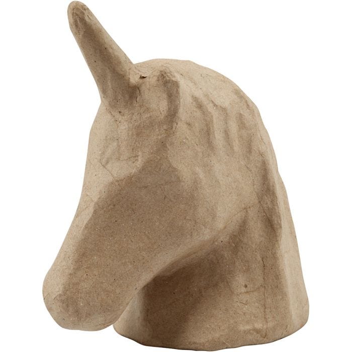 Trofeo unicorno, 18,5 cm, 10 cm, 1 pz