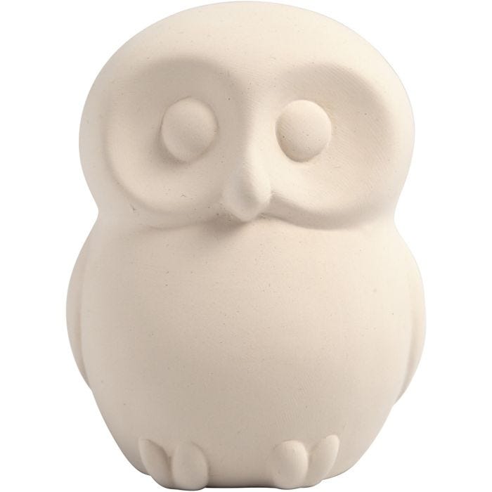 Gufo salvadanaio, H: 10 cm, 8 pz/ 1 conf.
