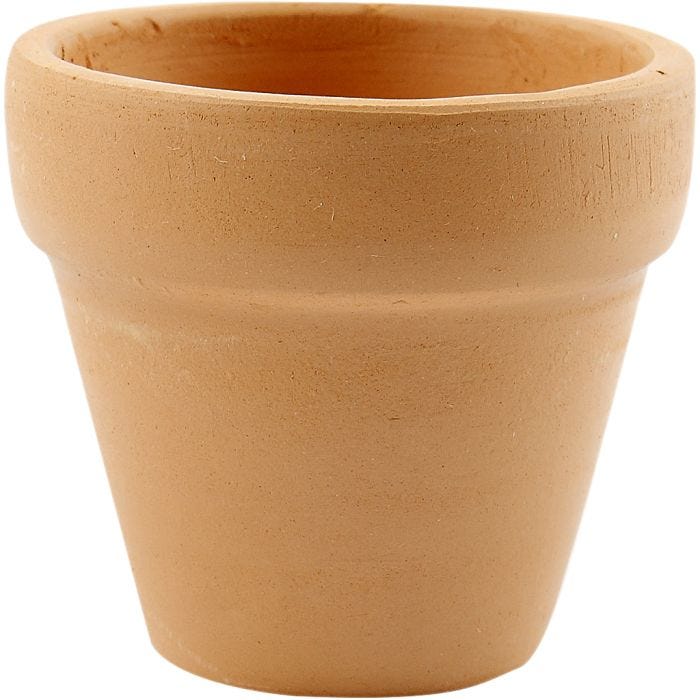 Vasi da fiori, H: 4,2 cm, diam 5 cm, 48 pz/ 1 conf.