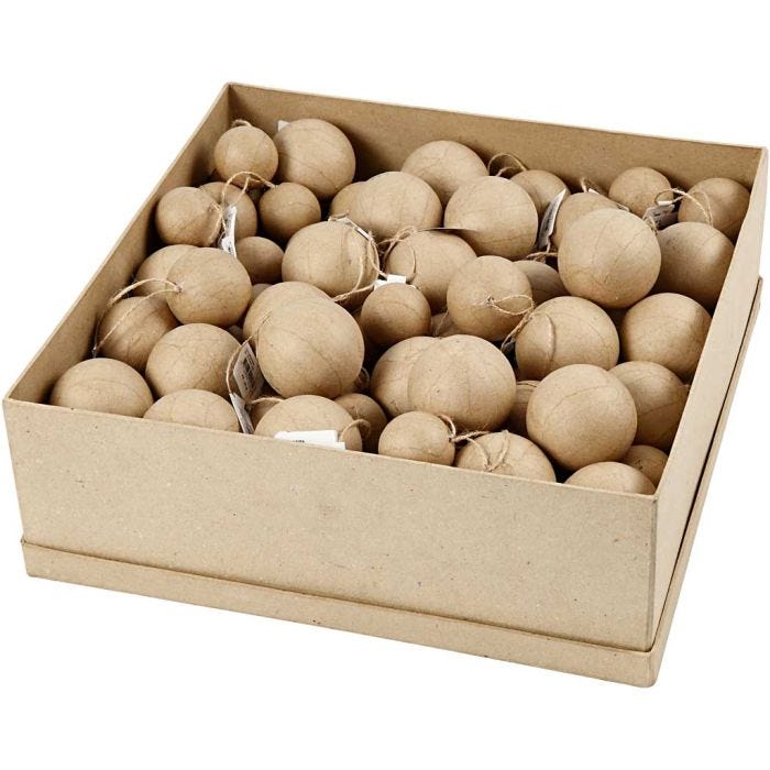 Decorazioni di Natale , 4+5+6 cm, 3x35pz/ 1 conf.