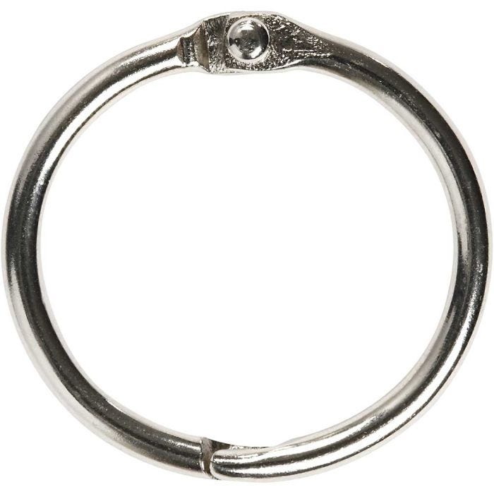 Anello per libri, diam 25 mm, spess. 2,7 mm, 10 pz/ 1 conf.