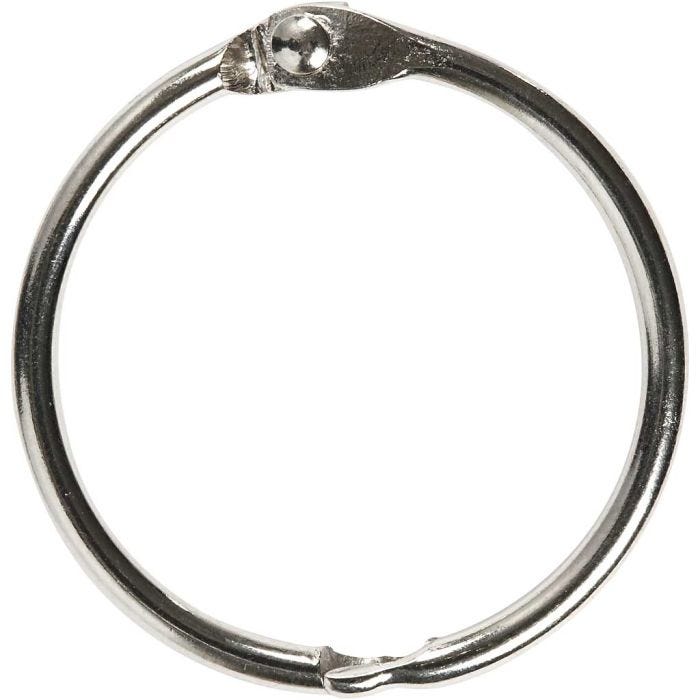 Anello per libri, 32 mm, 2,7 mm, 8pz/ 1 conf.