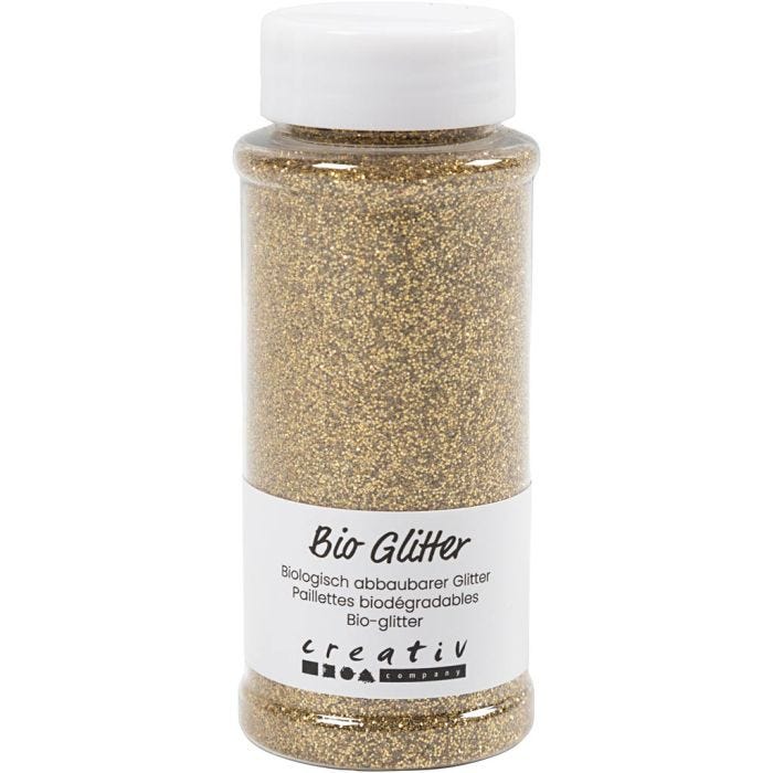 Brillantini bio, oro, 140 ml/ 1 vasch.