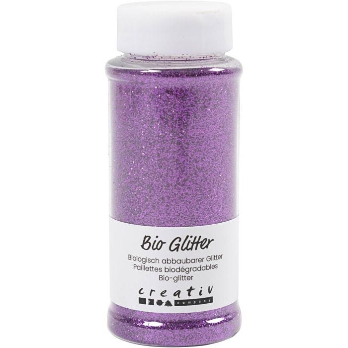 Brillantini bio, rosa, 140 ml/ 1 vasch.