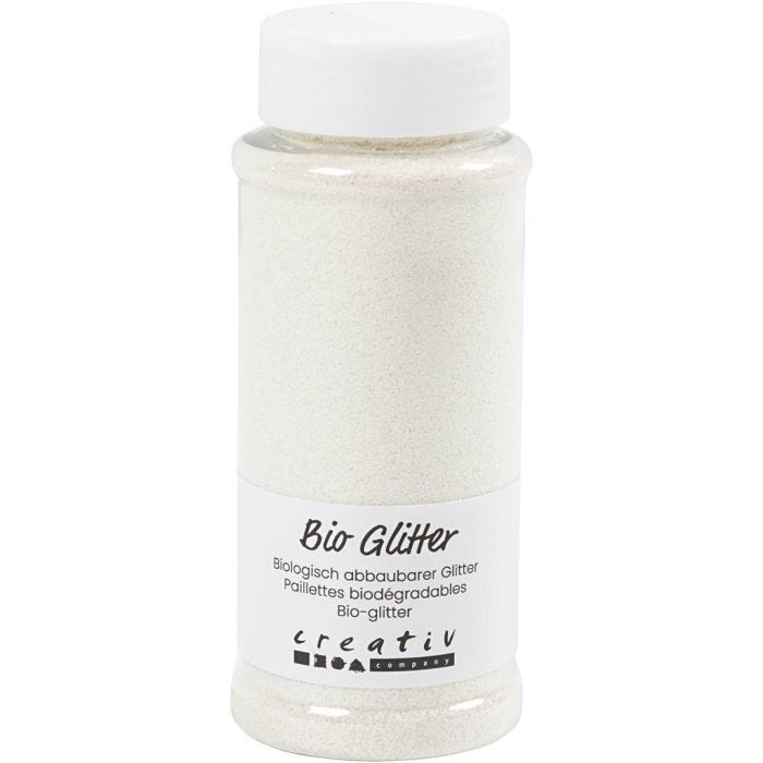 Brillantini bio, bianco, 140 ml/ 1 vasch.
