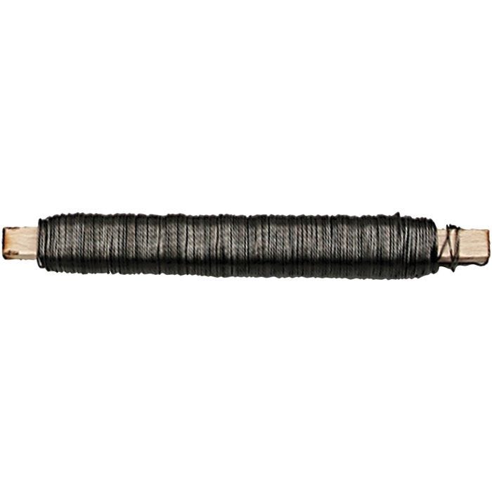 Filo per fiori, spess. 0,5 mm, nero, 10x50 m/ 1 conf.