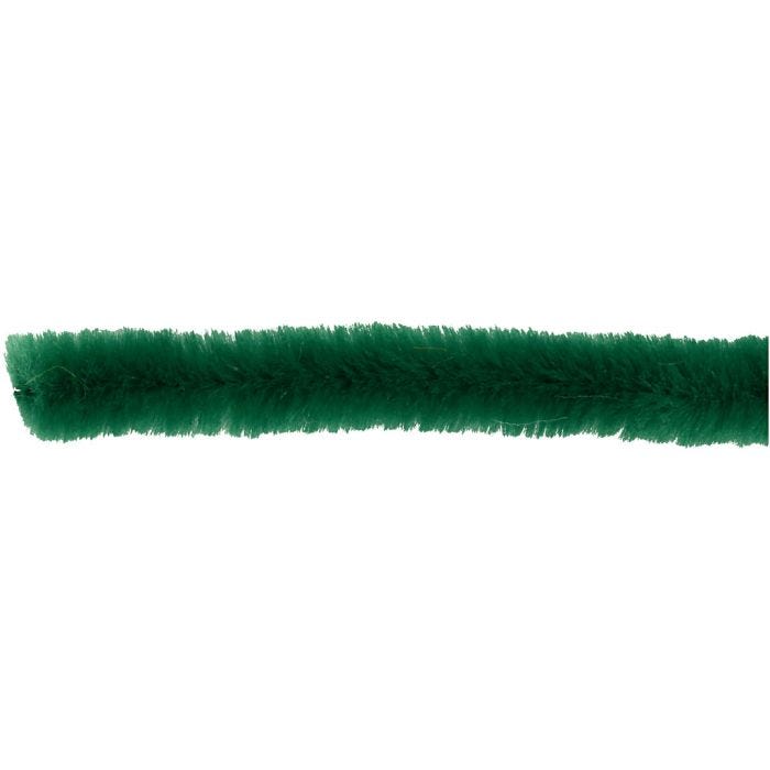 Ciniglia, L: 30 cm, spess. 6 mm, verde scuro, 50 pz/ 1 conf.