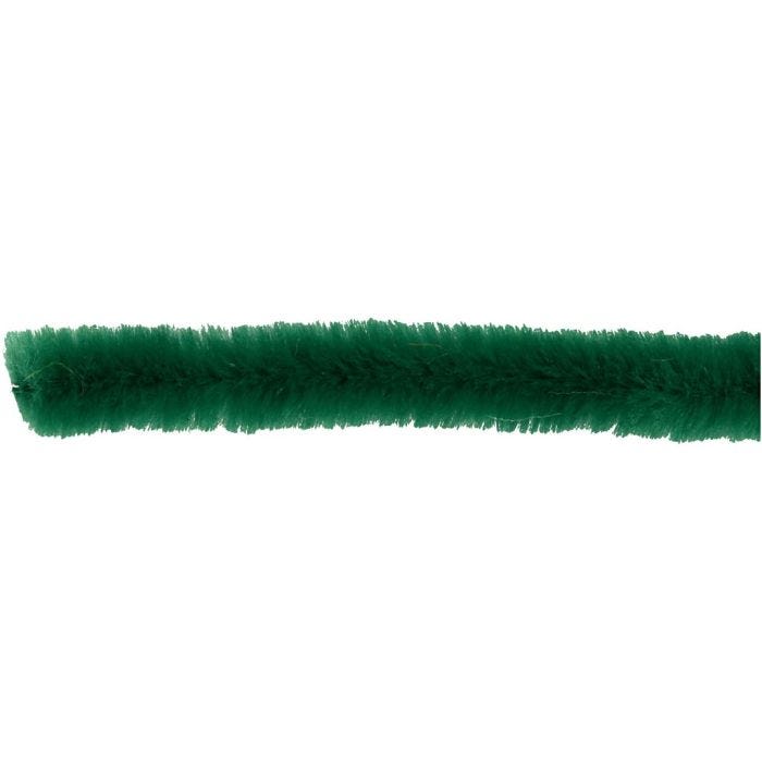 Ciniglia, L: 30 cm, spess. 9 mm, verde scuro, 25 pz/ 1 conf.