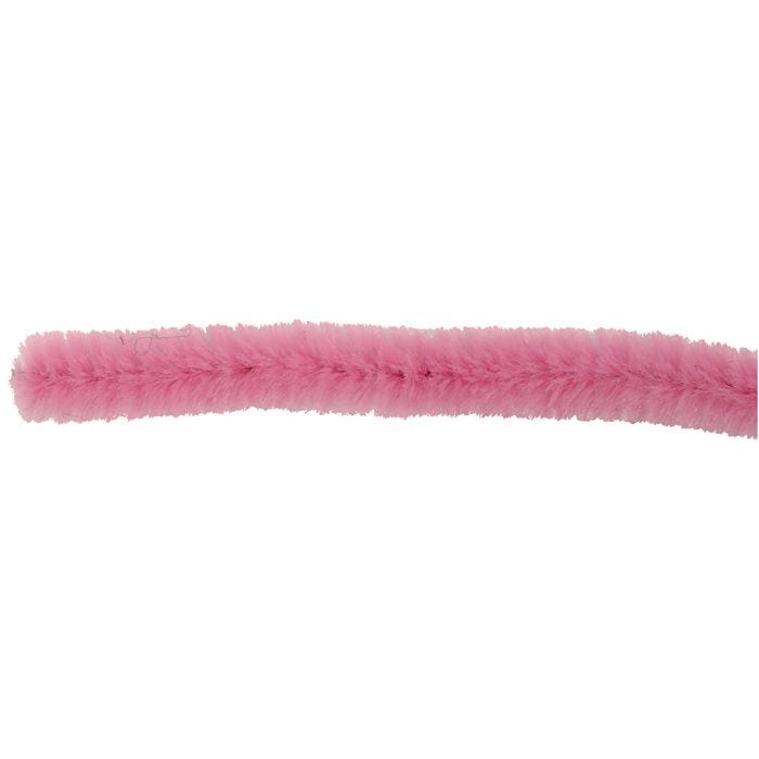 Ciniglia, L: 30 cm, spess. 15 mm, rosa, 15 pz/ 1 conf.