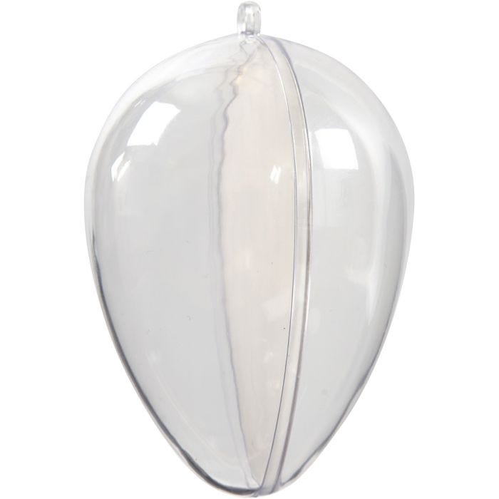 Uovo da decorare, H: 9 cm, 5 set/ 1 conf.