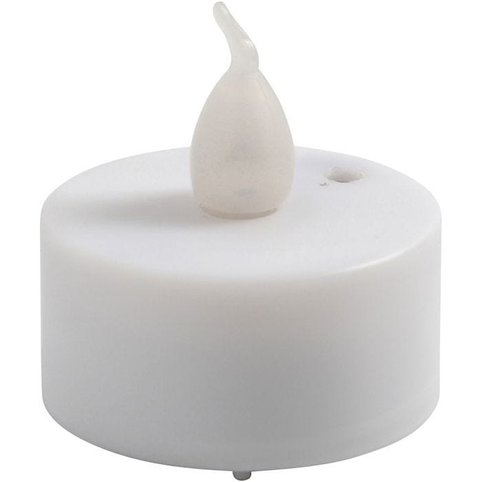 Tealight LED, H: 35 mm, diam 38 mm, 6 pz/ 1 conf.