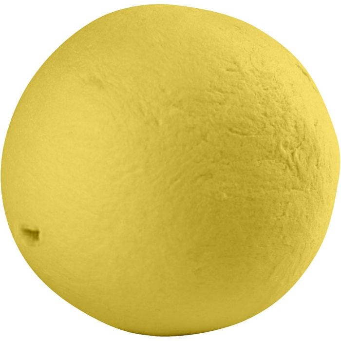 Pallina, diam 30 mm, giallo, 50 pz/ 1 conf.