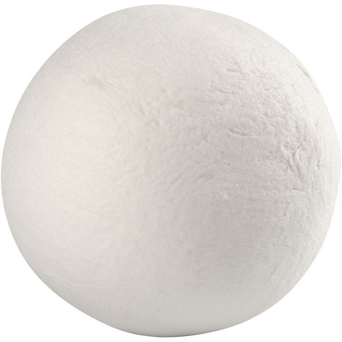 Pallina, diam 50 mm, bianco, 4 pz/ 1 conf.