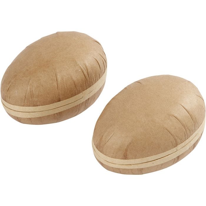 Uova a due pezzi, L: 12 cm, 2 pz/ 1 conf.