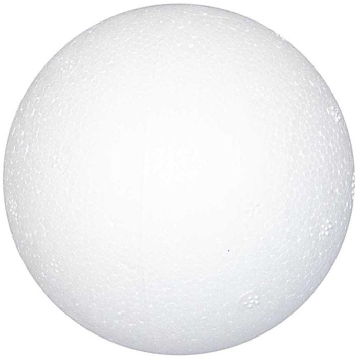 Sfere di polistirolo, diam 7 cm, bianco, 50 pz/ 1 conf.