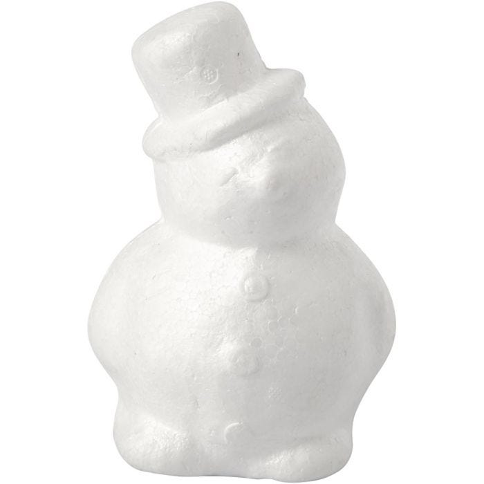 Pupazzo di neve, 17 cm, bianco, 1 pz