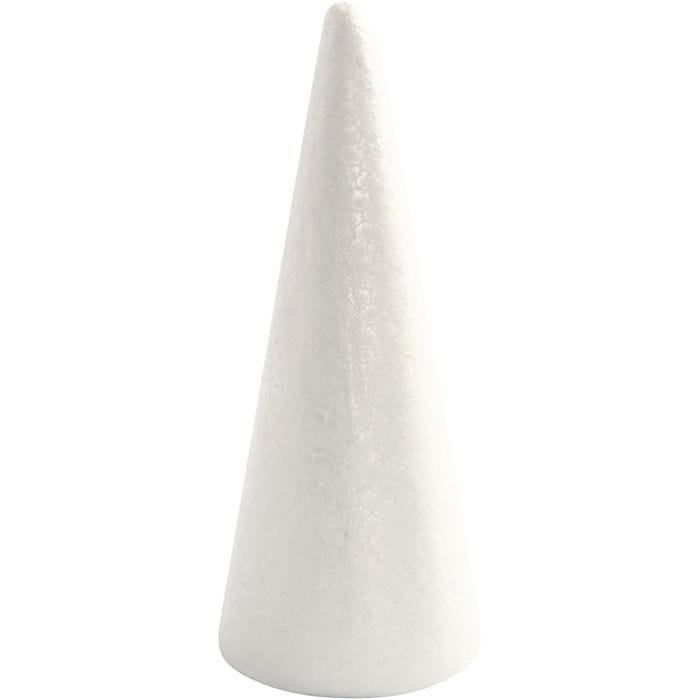 Cono, 19,5 cm, 7 cm, bianco, 1 pz