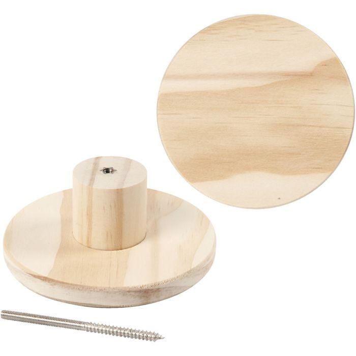 Attaccapanni, rotondo, 4,5 cm, 11 cm, 1 pz