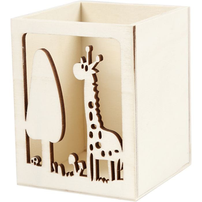 Portamatite, giraffa, 10 cm, 8 cm, 1 pz