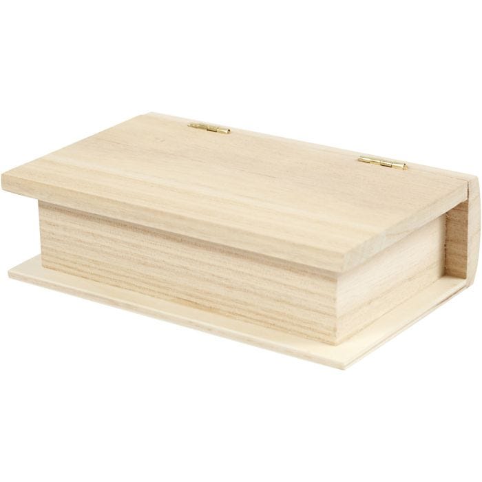 Scatola a libro, 14x9x4 cm, 1 pz