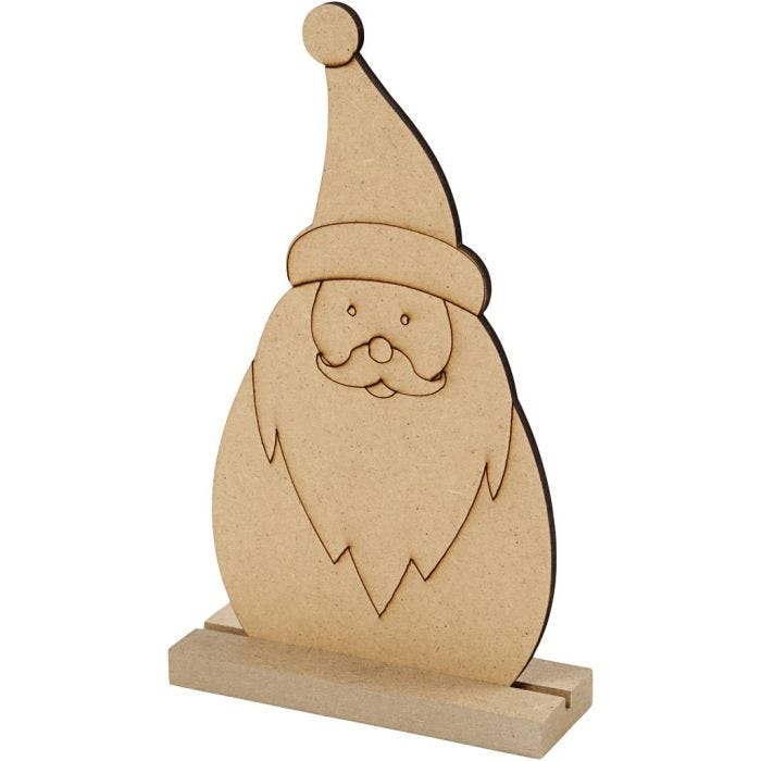 Sagoma di Natale, Babbo Natale, 15 cm, 3 cm, 9 cm, 3 mm, 1 pz