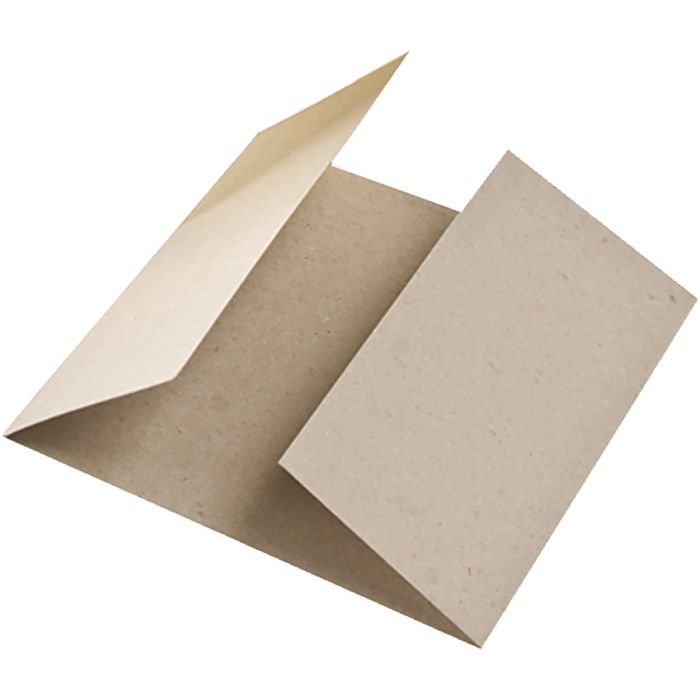 dim. cartoncino 14x14 cm, natural, 25 pz/ 1 conf.