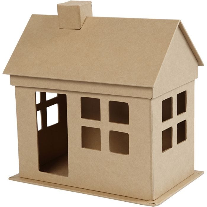 Casetta, 23 cm, 14,5 cm, 22,5 cm, 1 pz