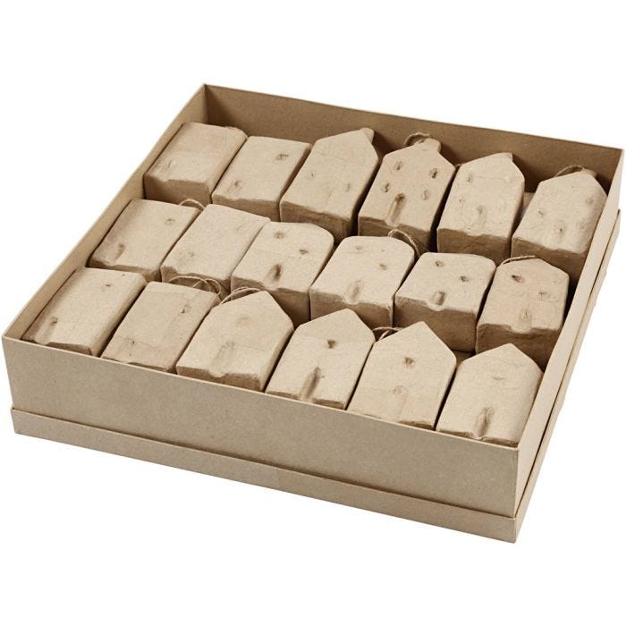 Casette, H: 9,5-12 cm, L: 5,5-6,5 cm, L: 3 cm, 4x9 pz/ 1 conf.