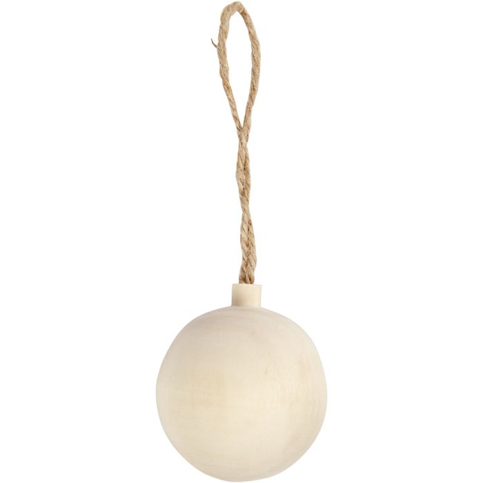 Decoro natalizio, diam 4,8 cm, 1 pz