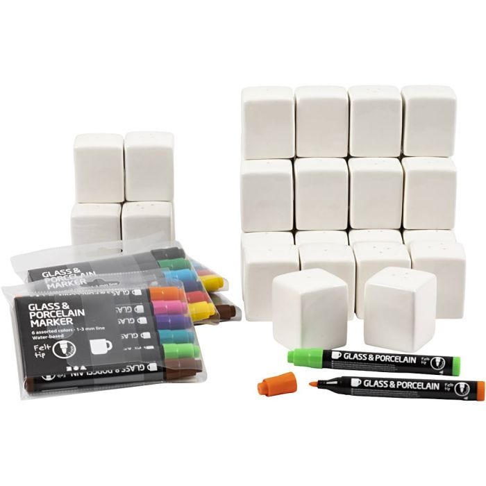 Kit per la scuola con set sale e pepe, 1 set