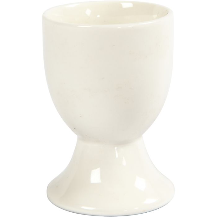 Portauovo, H: 6,5 cm, avorio, 12 pz/ 1 conf.