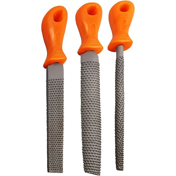 Set di raspe, 3 pz/ 1 conf.
