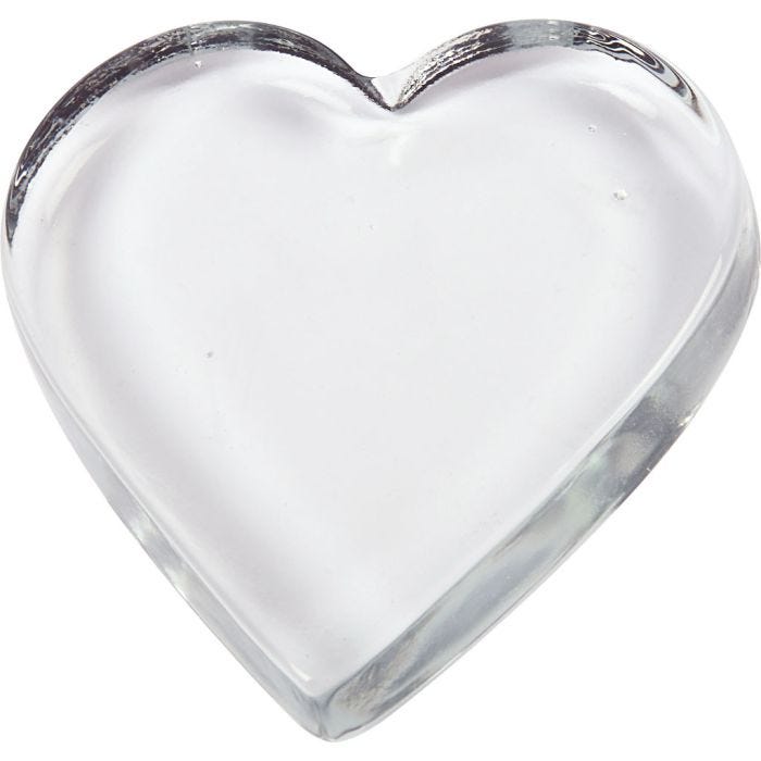 Cuore, misura 9x9 cm, spess. 15 mm, 10 pz/ 1 conf.