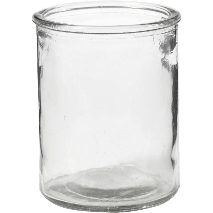 Tealight portacandela, H: 9,8 cm, diam 8 cm, 6 pz/ 1 conf.