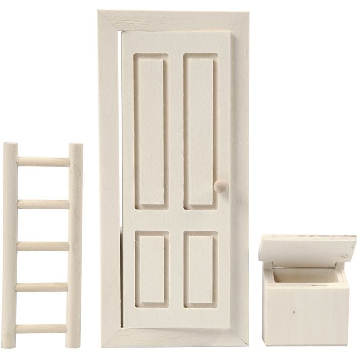 Porta degli elfi, misura 8x18 cm, 1 set