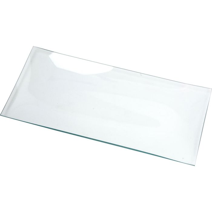 Piatto di vetro, misura 27x13 cm, 12 pz/ 1 conf.