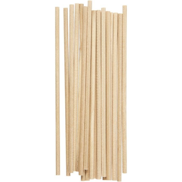 Bastoncini, L: 15 cm, diam 4 mm, 20 pz/ 1 conf.