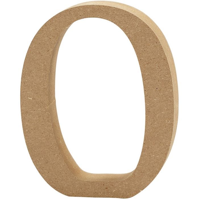 Lettera, O, 13 cm, 2 cm, 1 pz
