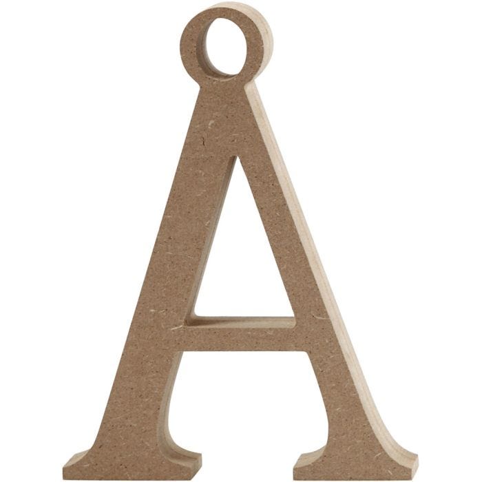 Lettera, Å, 15,5 cm, 2 cm, 1 pz