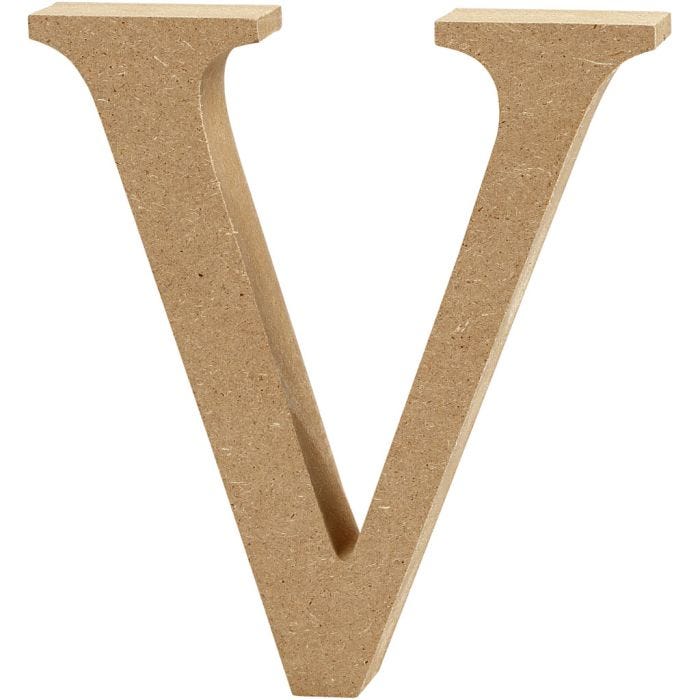 Lettera, V, 8 cm, 1,5 cm, 1 pz