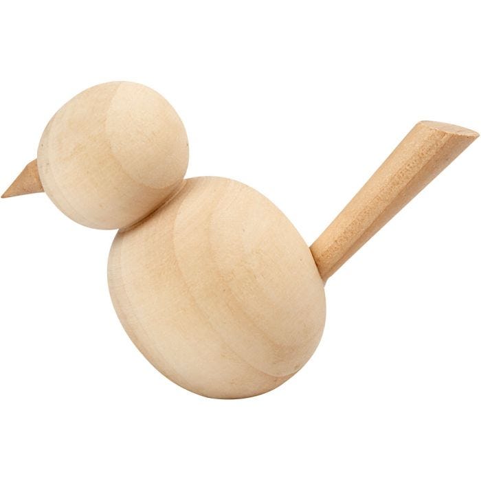 Uccello, 7,6 cm, 1 pz
