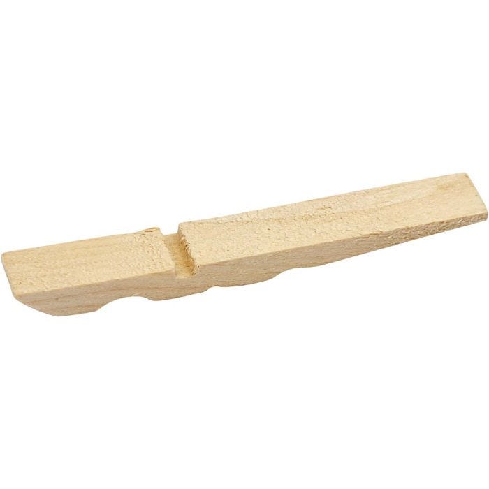 Mezze Mollette, misura 7x1x0,8 cm, 100 pz/ 1 conf.